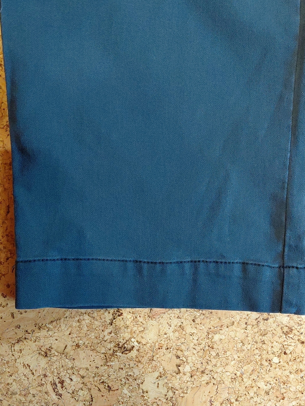 Angels Women's Indigo Relaxed Straight Leg Elastic Waist Pants Size L NWT - Picture 5 of 6